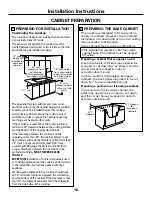 Preview for 18 page of GE JGP989 Owner'S Manual & Installation Instructions