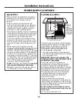 Preview for 23 page of GE JGP989 User Manual