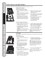 Preview for 10 page of GE JGP990 Installation & Owner'S Instructions