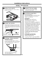 Preview for 28 page of GE JGP990 Installation & Owner'S Instructions