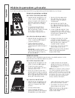 Preview for 50 page of GE JGP990 Installation & Owner'S Instructions