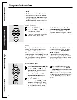 Preview for 8 page of GE JGRP17 Series Owner'S Manual