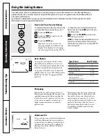 Preview for 14 page of GE JGRP17 Series Owner'S Manual