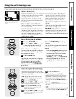 Preview for 23 page of GE JGRP17 Series Owner'S Manual