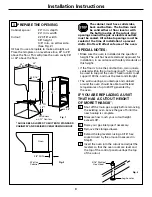 Предварительный просмотр 3 страницы GE JGRS06BEJ Installation Instructions Manual