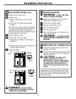 Предварительный просмотр 5 страницы GE JGRS06BEJ Installation Instructions Manual