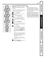 Предварительный просмотр 19 страницы GE JGRS06BEJ Owner'S Manual