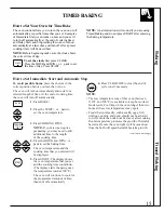 Preview for 15 page of GE JGRS14 Use And Care Manual