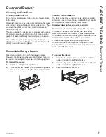 Предварительный просмотр 27 страницы GE JGS760 Owner'S Manual