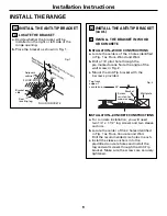 Предварительный просмотр 9 страницы GE JGS905BEKBB Installation Instructions Manual