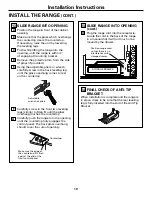 Предварительный просмотр 10 страницы GE JGS905BEKBB Installation Instructions Manual