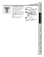 Предварительный просмотр 29 страницы GE JGS968BEKBB Owner'S Manual