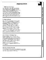 Preview for 7 page of GE JGSP32 Use And Care Manual