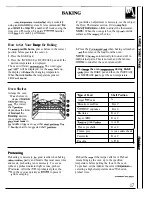 Preview for 17 page of GE JGSP32 Use And Care Manual