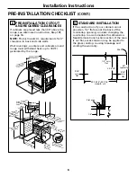 Предварительный просмотр 6 страницы GE JGSP48 Installation Instructions Manual