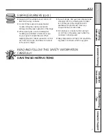 Preview for 7 page of GE JGSS05DEMBB Owner'S Manual & Installation Instructions