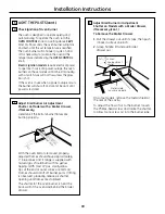 Preview for 39 page of GE JGSS05DEMBB Owner'S Manual & Installation Instructions