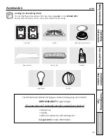 Preview for 49 page of GE JGSS05DEMBB Owner'S Manual & Installation Instructions