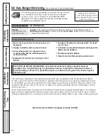 Preview for 50 page of GE JGSS05DEMBB Owner'S Manual & Installation Instructions