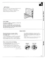 Preview for 13 page of GE JHP56 Use And Care Manual