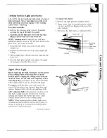 Предварительный просмотр 27 страницы GE JHP56 Use And Care Manual