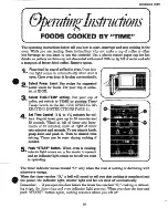 Preview for 11 page of GE JHP98G User Manual