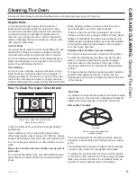 Preview for 21 page of GE JK3800 Owner'S Manual