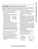 Предварительный просмотр 5 страницы GE JK3800DH1BB Owner'S Manual