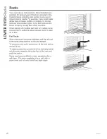 Предварительный просмотр 20 страницы GE JK3800DH1BB Owner'S Manual