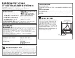 GE JK3800DH4BB Installation Instructions Manual preview