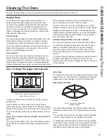 Preview for 21 page of GE JK3800DHBB Owner'S Manual