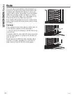 Preview for 20 page of GE JK3800SHSS Owner'S Manual