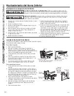 Предварительный просмотр 52 страницы GE JK3800SHSS Owner'S Manual