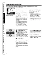 Preview for 22 page of GE JK910 Owner'S Manual