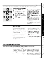 Preview for 23 page of GE JK910 Owner'S Manual