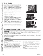 Preview for 10 page of GE JKD3000 Owner'S Manual