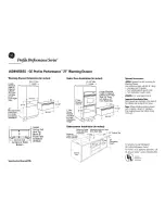 Preview for 1 page of GE JKD910SBSS Specification