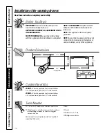 Preview for 10 page of GE JKD915 Owner'S Manual And Installation Instructions