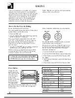 Preview for 10 page of GE JKP13 Use And Care Manual