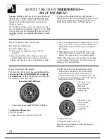 Preview for 14 page of GE JKP13 Use And Care Manual