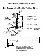 Preview for 6 page of GE JKP15 Series Installation Instructions Manual