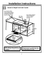 Preview for 7 page of GE JKP15 Series Installation Instructions Manual