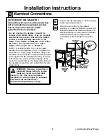 Preview for 8 page of GE JKP15 Series Installation Instructions Manual