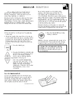 Предварительный просмотр 23 страницы GE JKP16 Use & Care Manual