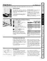 Preview for 11 page of GE JKP20-27 Single Wall Oven Owner'S Manual