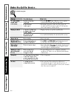 Preview for 24 page of GE JKP20-27 Single Wall Oven Owner'S Manual