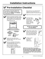 Предварительный просмотр 3 страницы GE JKP20 Installation Instructions Manual