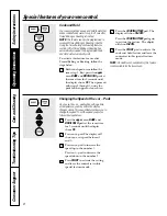 Preview for 8 page of GE JKP20 Owner'S Manual