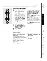 Preview for 17 page of GE JKP20 Owner'S Manual