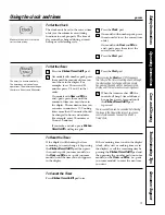 Предварительный просмотр 9 страницы GE JKP3027 Owner'S Manual